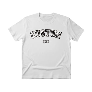 Custom Text Printed T-Shirt - PW412