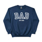 Dad EST Year Personalised Printed Sweatshirt - PW413
