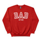 Dad EST Year Personalised Printed Sweatshirt - PW413
