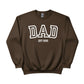 Dad EST Year Personalised Printed Sweatshirt - PW413