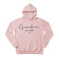 Grandma Est Year Personalised Printed Hoodie - PW415