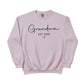 Grandma Est Year Personalised Printed Sweatshirt - PW415