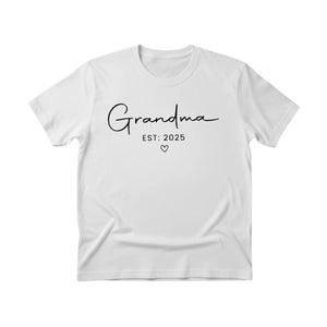 Grandma Est Year Personalised Printed T-Shirt - PW415