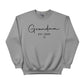 Grandma Est Year Personalised Printed Sweatshirt - PW415