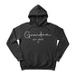 Grandma Est Year Personalised Printed Hoodie - PW415