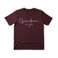 Grandma Est Year Personalised Printed T-Shirt - PW415