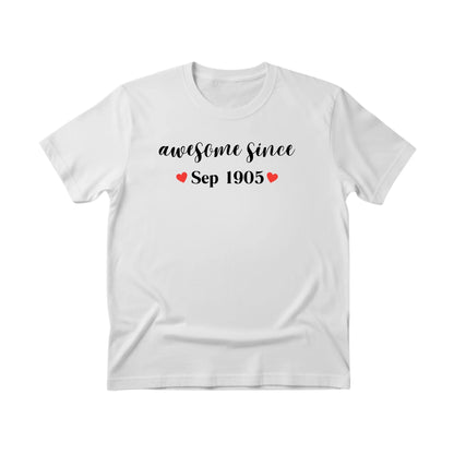 Awesome Began Custom Day Printed Birthday T-Shirt - PW416