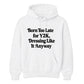 Born Too Late For Y2K Aesthetic Graphic Retro Unisex Hoodie