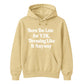 Born Too Late For Y2K Aesthetic Graphic Retro Unisex Hoodie