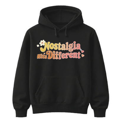 Nostalgia Hits Different Retro Unisex Hoodie