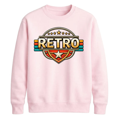 Retro Unisex Sweatshirt Star Graphic Pullover