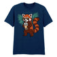 Panda Bubble Boba Tea Printed Unisex T-Shirt