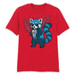 Panda Bubble Boba Tea Printed Unisex T-Shirt