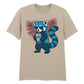 Panda Bubble Boba Tea Printed Unisex T-Shirt