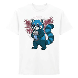 Panda Bubble Boba Tea Printed Unisex T-Shirt