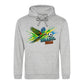 Parrot Football Graphic Brazil 2026 Printed Unisex Hoodie