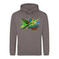 Parrot Football Graphic Brazil 2026 Printed Unisex Hoodie