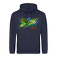 Parrot Football Graphic Brazil 2026 Printed Unisex Hoodie