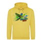 Parrot Football Graphic Brazil 2026 Printed Unisex Hoodie