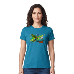 Parrot & Soccer Design Brazil 2026 Printed Unisex Tshirt