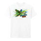 Parrot & Soccer Design Brazil 2026 Printed Unisex Tshirt