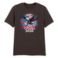 Patriotic Eagle Design USA 2026 Football Printed Unisex Tshirt