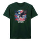 Patriotic Eagle Design USA 2026 Football Printed Unisex Tshirt