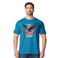 Patriotic Eagle Design USA 2026 Football Printed Unisex Tshirt