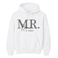 Persoanlised Anniversary Gift Groom Unisex Hoodie