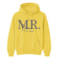 Persoanlised Anniversary Gift Groom Unisex Hoodie