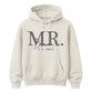 Persoanlised Anniversary Gift Groom Unisex Hoodie