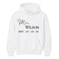 Persoanlised Wedding Groom Unisex Hoodie