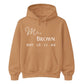 Persoanlised Wedding Groom Unisex Hoodie