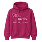 Persoanlised Wedding Groom Unisex Hoodie