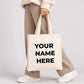 Personalised Canvas Bags | Canvas Bag Personalized with Name