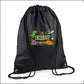 Personalised Dinosaur Kids String Bag with Custom Name
