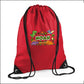 Personalised Dinosaur Kids String Bag with Custom Name