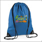 Personalised Dinosaur Kids String Bag with Custom Name