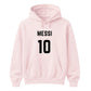 Personalised Football Player Name & Number Printed Unisex Hoodie