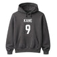 Personalised Football Player Name & Number Printed Unisex Hoodie