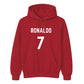 Personalised Football Player Name & Number Printed Unisex Hoodie