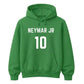 Personalised Football Player Name & Number Printed Unisex Hoodie