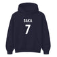 Personalised Football Player Name & Number Printed Unisex Hoodie