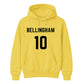 Personalised Football Player Name & Number Printed Unisex Hoodie