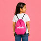 Personalised Kids String Bag with Custom Name