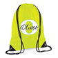 Personalised String Bag with Custom Initial & Name