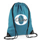 Personalised String Bag with Custom Initial & Name