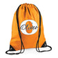 Personalised String Bag with Custom Initial & Name