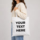 Cotton Bags Personalised | Personalised Cotton Bags with Text
