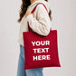 Cotton Bags Personalised | Personalised Cotton Bags with Text
